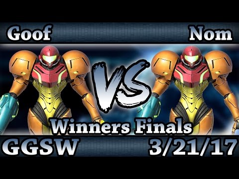 GGSW 25 - LCX|Goof (Lucina,Samus) Vs. Nom (Bayonetta,Samus) Smash Wii U Winners Finals - Smash 4
