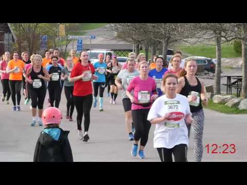 Vårruset 2017 Falun - Start, 2 km och Mål