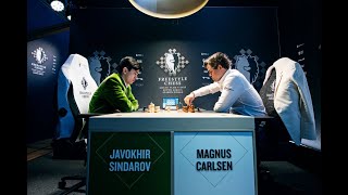 SINDAROV takes down MAGNUS CARLSEN | Freestyle Chess Grand Slam - SOUTH AFRICA