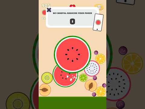 I Want Watermelon Game High Score Gameplay - YouTube