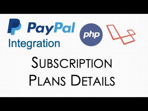 Paypal Payment Integration | Subscription Plan Details 11