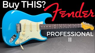 Video thumbnail for Fender American Professional II Strat WORTH IT? by Play and Trade Guitars