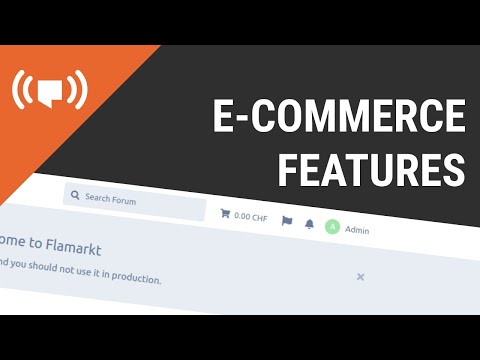 Flarum Live Coding E Commerce Features