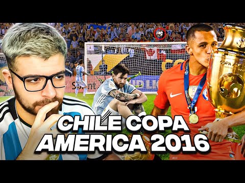 ARGENTINO REACCIONA A LA FINAL DE COPA AMÉRICA CENTENARIO CONTRA CHILE (2016). ¿SIGUE DOLIENDO?
