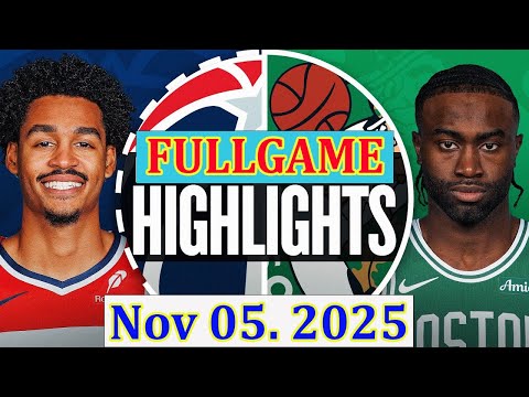 Boston Celtics vs Washington Wizards FULLGAME Qtr Nov 05. 2025 Highlights | NBA highlight