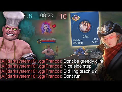 Enemy Franco Was So Toxic… But He Celebrated Way Too Early | Mobile Legends
