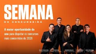 SEMANA DO CONCURSEIRO: MUDE DE VIDA COM A DIREÇÃO CERTA