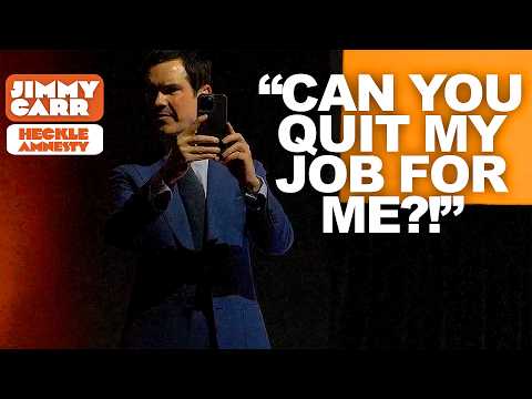 Jimmy Carr Records the Most BRUTAL Resignation Message Ever!