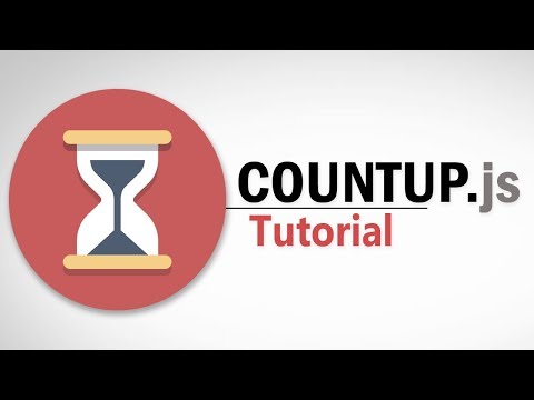 Countup Js Tutorial Javascript Counting Animation