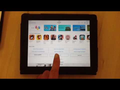 Screenshot of video: Using an itunes voucher