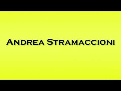 Pronunciation of Andrea Stramaccioni