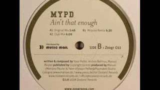 MYPD - Ain't That Enough (original mix)