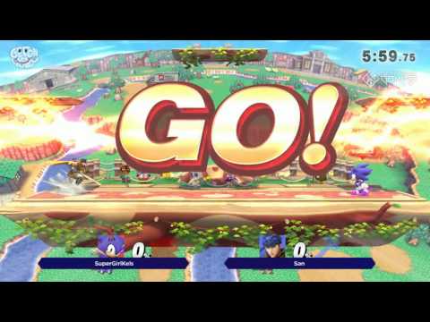 SuperGirlKels vs San - GOML 2017 - Wii U Losers Quarters