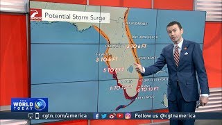 Hurricane Irma: Latest forecast as storm nears Flo