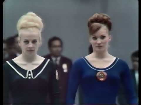 [HQp60] Vera Caslavska (TCH) - Silent Protest - 1968 Mexico Olympic Games