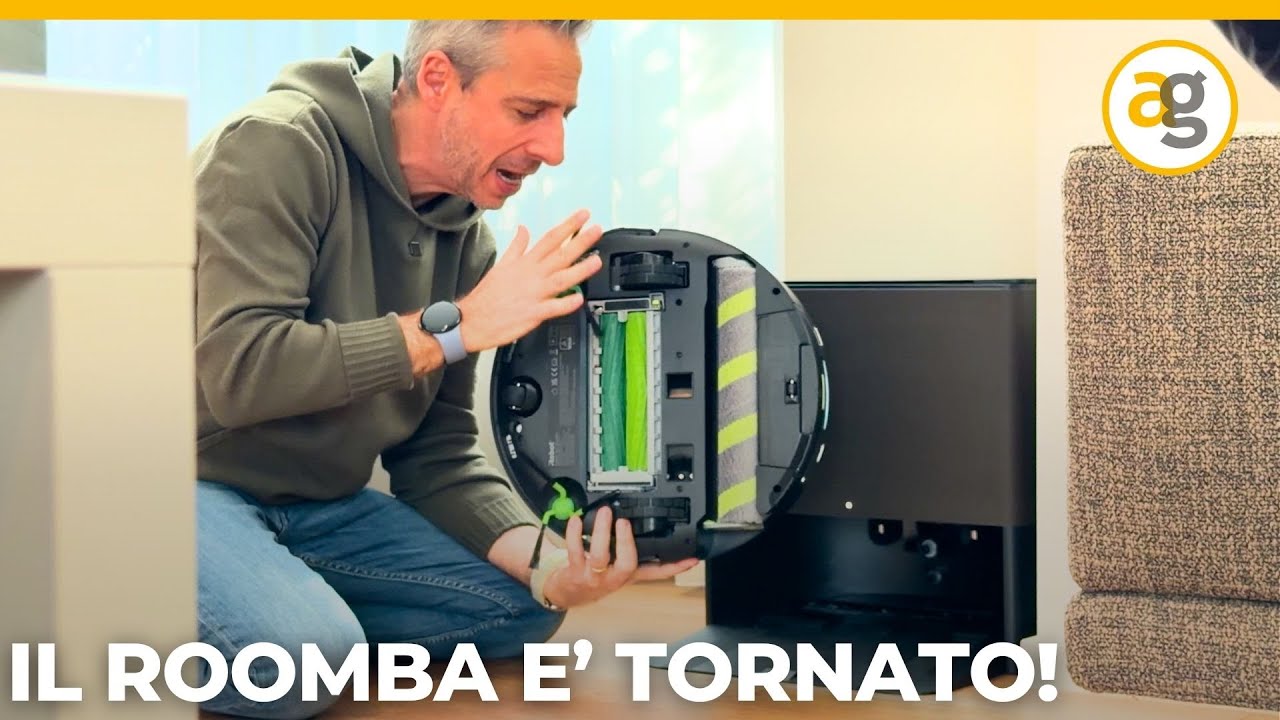 RECENSIONE ROOMBA 705 con RULLO di iRobot