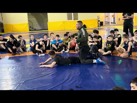 Ruslan Basiev, World and European Championship medalist, and a coach and teacher at the Wrestling...