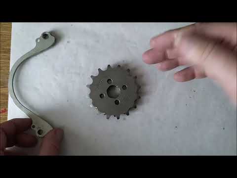 CB125F und Innova 16 Ritzel Umbau #88