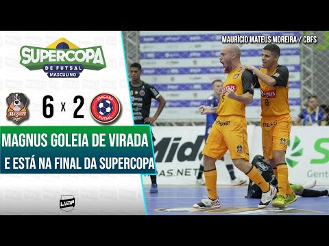 MAGNUS NA FINAL | MAGNUS 6 x 2 JOAÇABA | SUPERCOPA DE FUTSAL MASCULINO 2023
