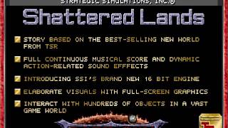 Dark Sun: Shattered Lands - Video Game Loop Demo (MT-32 music) PC MS-DOS, 1993.