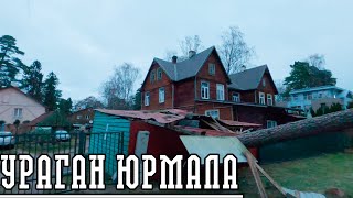 DESTRUCTION IN JURMALA. THE HOUSES OF PUGACHEVA, GALKIN, AND VAIKULE. REPORT FROM THE SCENE.