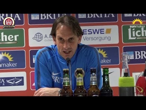 Rüdiger Rehm nach dem Spiel SVWW vs. FC Würzburger Kickers