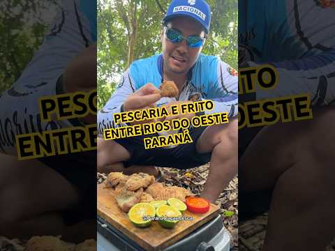 Pescaria e almoço entre rios do oeste Paraná - siga-me para mais vídeo #pescaria #pesca #pescador