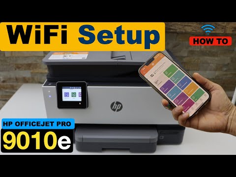Thumbnail for HP OfficeJet Pro 9010e WiFi Setup, Connect To Wireless Network
