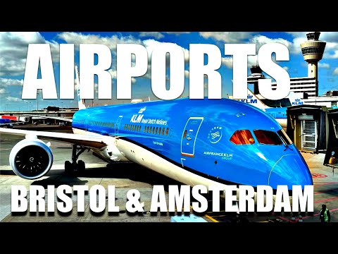 Por dentro do novo ASPIRE LOUNGE no aeroporto Schiphol de Amsterdã + Flying KLM (Bristol para Amsterdã)