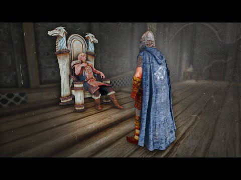 Secret scene if you visit Whiterun first time as Ulfric's messenger in Skyrim