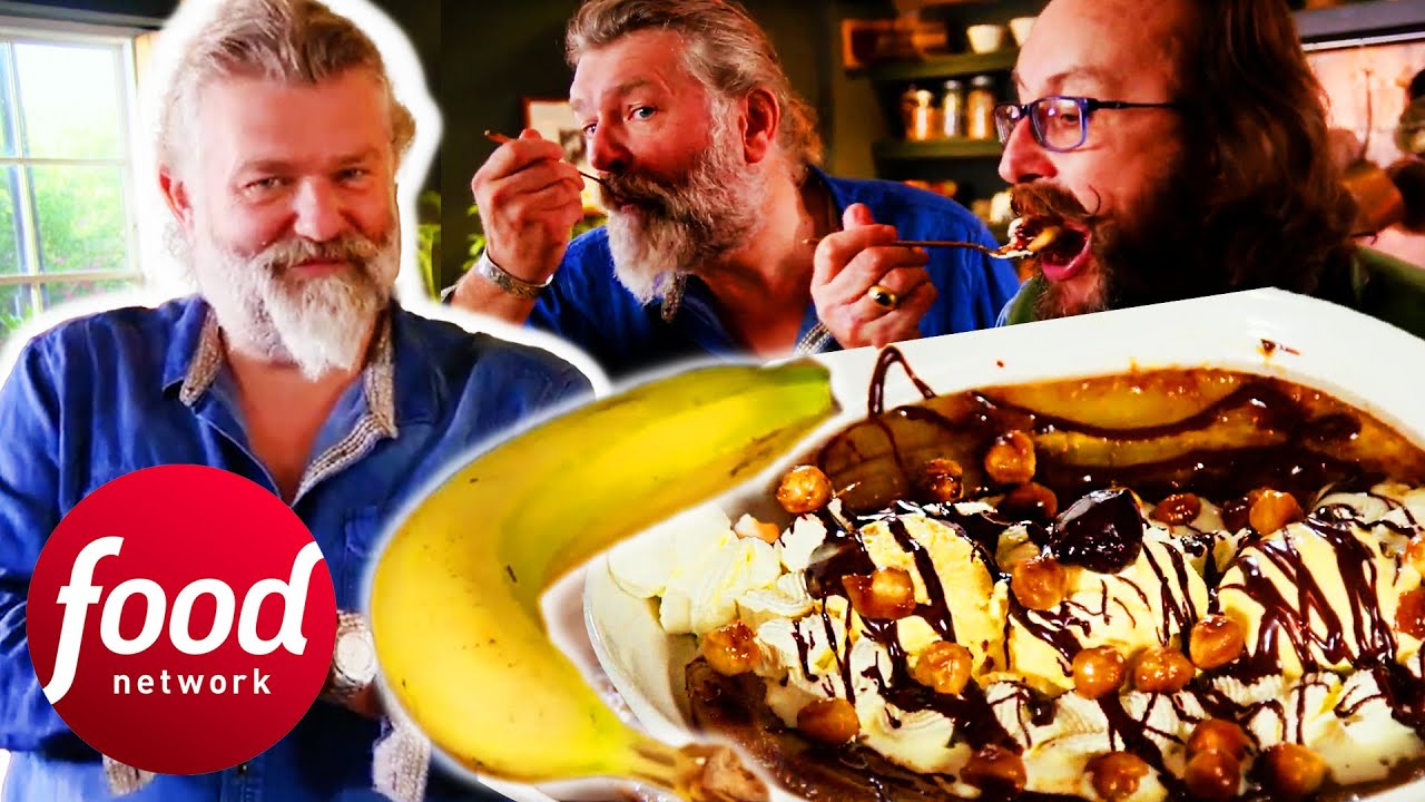 The Hairy Bikers' Ultimate Banana Split for ADULTS I Hairy Bikers’ Comfort Food