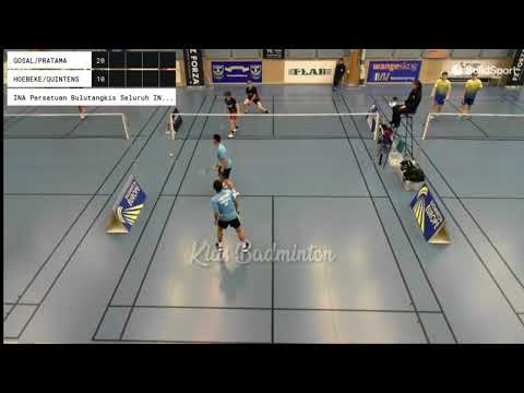 R16 FZ Forza Stockholm Jonathan FG/ Adrian Pratama (INA) vs Wolf Hoebeke/Jonah Quintens (BEL)