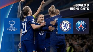 SAM KERR STUNNER  Chelsea vs PSG Highlights (UEFA 