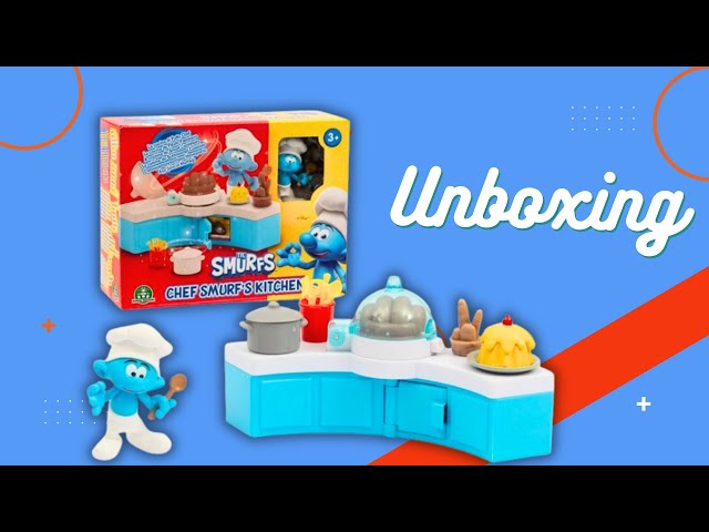 Vídeo relacionado con Puppy Figura de colección Blue Resin Los Pitufos, Pitufo Cocinero 11cm (2021)