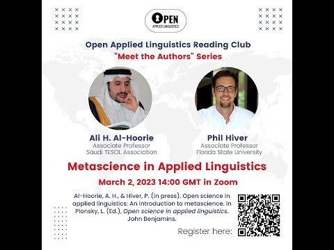 Metascience in Applied Linguistics | Ali H. Al-Hoorie & Phil Hiver