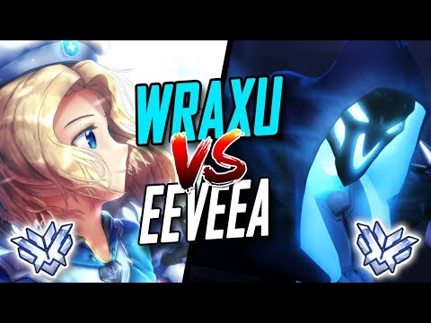 WRAXU AS REAPER VS WORLD RANK #1 MERCY EEVEEA [ OVERWATCH TOP 500 SEASON 5 ]