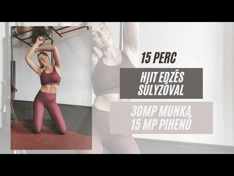 15 PERC KEDVENC HIIT EDZÉSEM
