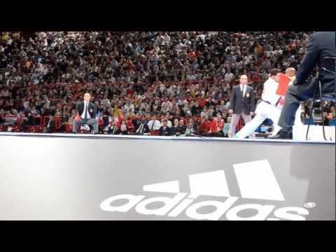 Davy Dona vs Oualid Bouabaoub - Bronze Medal Male Kumite -75kg - 2012 World Karate Championships