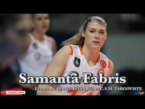 Samanta Fabris │ Match MVP │ Eczacıbaşı Dynavit vs C.S.M Targoviste | CEV Champion League 2022/23