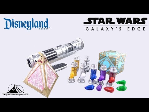 Star Wars Galaxy's Edge Kyber Crystals Video Review