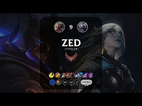 Zed Jungle vs Diana - EUW Grandmaster Patch 13.4