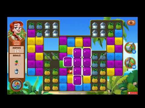 Lost Island Blast Adventure Level 1612 NO BOOSTERS - A S GAMING ✔