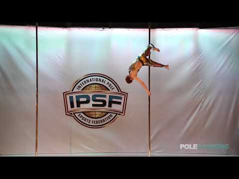 Masters 50+ Men Yoshichika Kugimiya of Japan - IPSF World Pole Sports Championships 2018