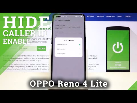 How to Hide / Show Caller ID in OPPO Reno 4 Lite – Manage Caller ID Settings