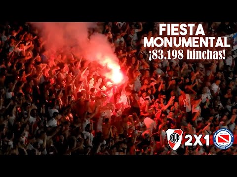 🔥FIESTA EN EL NUEVO MONUMENTAL | TODOS LOS DOMINGOS A LA TARDE | River vs Argentinos Jrs 2023