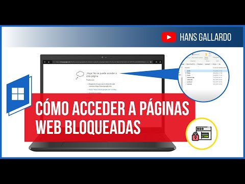 Cómo acceder a páginas web bloqueadas | Solución Definitiva