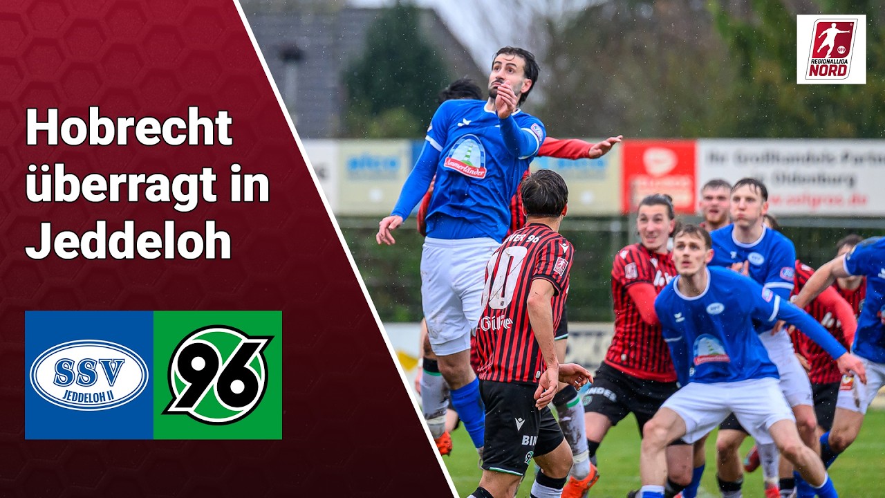 SSV Jeddeloh vs Hannover 96 II U23 Highlights