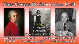 Mozart:PianoConcertoNo.24,Haskil&Markevitch1960モーツァルトピアノ協奏曲第24番ハスキル