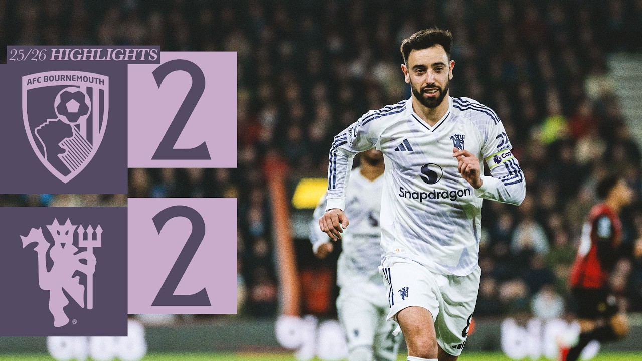 Bournemouth vs Manchester United Highlights