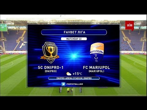 SK Dnipro-1 3-0 FK Mariupol 